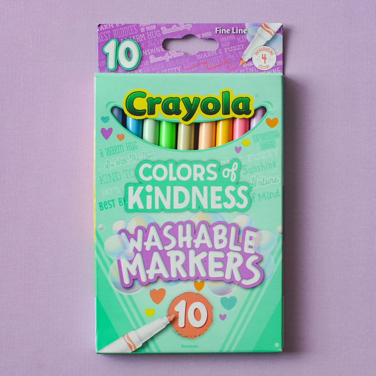 2022 Colors of Kindness 12 Colored Pencils and 10 Fine Line Markers